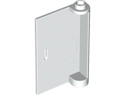 Door 1 x 3 x 4 Left - Open Between Top and Bottom Hinge, White (58381 / 4501778 / 4506668)