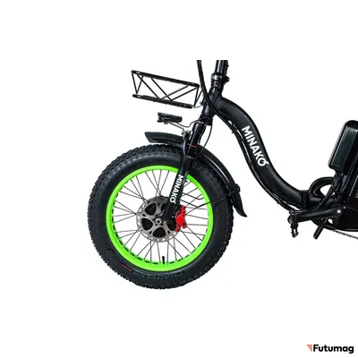 Электровелосипед Minako F11 Dual Салатовый