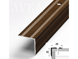 Порог-угол ВНЕШНИЙ ПУ 05 900мм 094 венге  [50042]