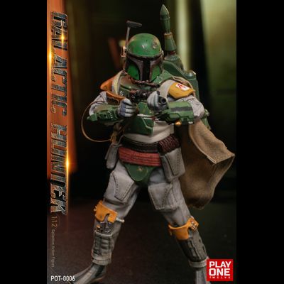 Боба Фетт (Звездные Войны, Star Wars: The Empire strikes back) - Коллекционная фигурка 1/12 SCALE Galactic Hunter (POT-0006) - Play One twelve