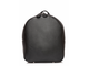 Кожаный черный рюкзак Marc Black с  индивидуальной гравировкой