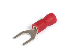 Наконечник кабельный вилочный изолированный НВИ 1.5-5 серия ПРОФИ с ПВХ манжетой