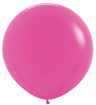 Большой шар Ярко-розовый