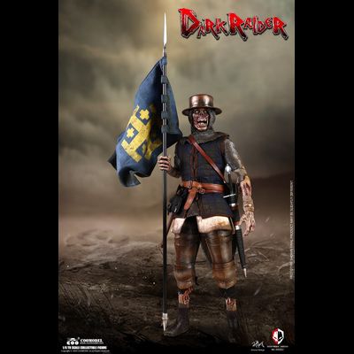 Воскресший солдат - КОЛЛЕКЦИОННАЯ ФИГУРКА 1/6 NIGHTMARE SEIRES (DIECAST ALLOY)  - DARK RAIDER (NS002) - COOMODEL