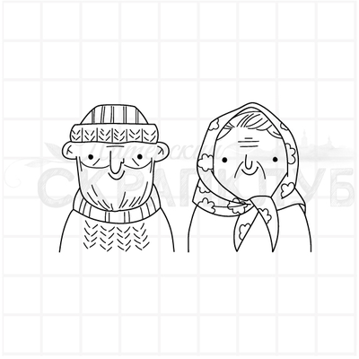 ФП штамп "Родные лица" 3