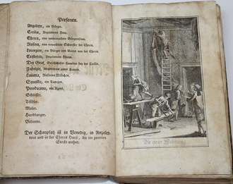 Goldoni C. Des Herrn Carl Goldoni Sammtliche  Lustspiele. Собрание комедий г-на Карла Гольдони. Leipzig, 1768.