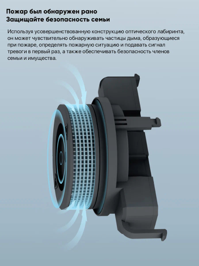 Датчик дыма Xiaomi Mijia Honeywell Smoke Detector JTYJ-GD-03MI/BB