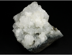 Апофиллит, Халцедон, Кварц, сросток кристаллов, Индия (67*53*58 мм, 247 г) №29843