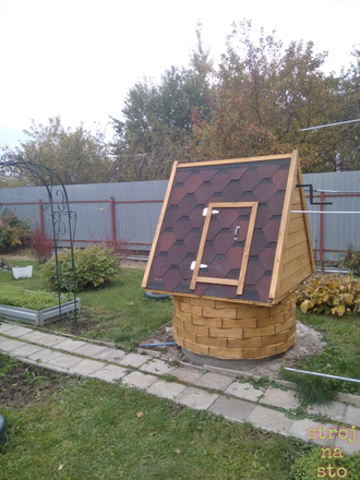 Домик на колодец 8