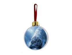 Новогодний ёлочный шар год Тигра №3