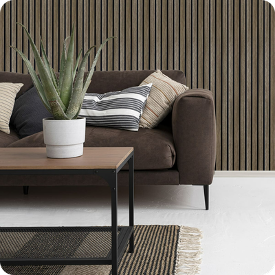 Декоративная стеновая панель Grace 3D RAIL Кедр