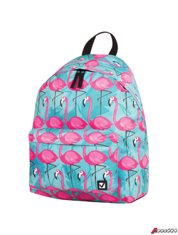 Рюкзак BRAUBERG, универсальный, сити-формат, «Фламинго», 20 литров, 41×32×14 см. 228854