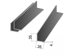 Уголок стальной 35х35х4 мм