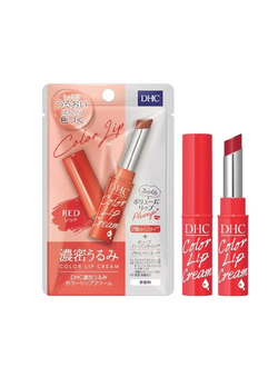 Бальзам для губ DHC Deep Moisturizing Color красный 1,5 г