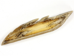 Гипс, кристалл, Россия, Ставропольский край (93*13*9 мм, 21 г) №29487