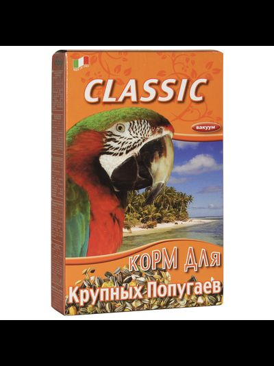 Fiory (Фиори) Classic корм для крупных попугаев, 600 г