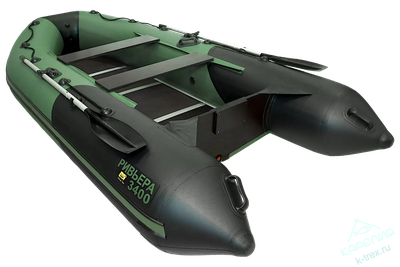 Лодка ПВХ Мастер Лодок Ривьера Компакт 3400СК "Комби"