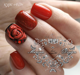 Гель-лак 071-Зимняя вишня (10 ml)