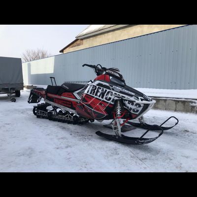 Наклейки на снегоход Polaris Axys Pro RMK 2016 2017 2018 2019 №1520