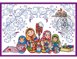 КМ. Россия. Матрешки