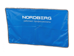 Накидка на крыло 110х65 прямоугольная без выреза с магнитом и подкладкой NORDBERG NN1R