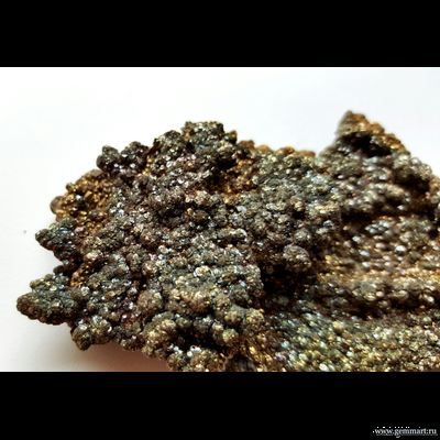 Пирит, лимонит. Россия. 84*50*16мм