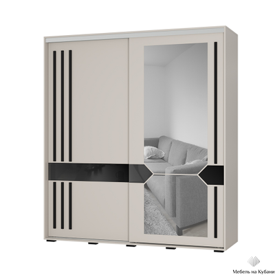 Крафт 9 шкаф-купе Кашемир