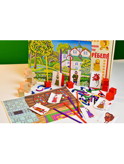 Игровой набор Фребеля "Аленький цветочек" (серия "Сказочный мир". Выпуск 2)