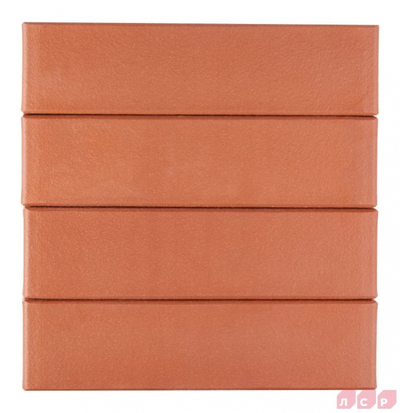 Клинкерный кирпич облицовочный пустотелый ЛСР Лондон красный гладкий 250х85х65 мм