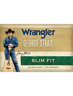 Джинсы 936 Wrangler® Cowboy Cut® George Strait™ узкий крой