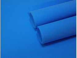 Фоамиран Иран 60х70 см 1мм цвет № 167 темно голубой