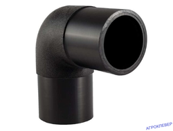 Отвод ПЭ100 SDR17 110мм  90 град литой