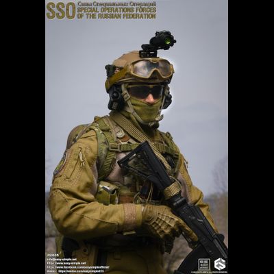 Боец сил специальных операций (ССО) РФ, лимитированная версия - Коллекционная ФИГУРКА 1/6 Russian Special Operations Forces (SSO) (26060S) - Easy&amp;Simple