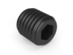 QB Винт стяжки конической M6х8, Чёрный матовый  QB0008.VP000.BKSPS.CH  ARISTO *