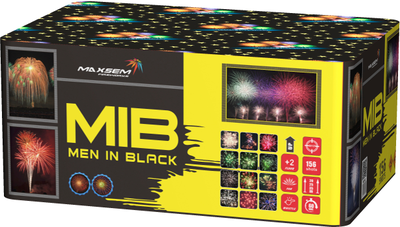 Батарея салютов MIB (0,8"; 1"; 1,2" / 150 залпов)