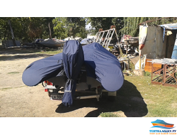 ТЕНТ НА ЛОДКУ РИБ АКВАБОТ 420