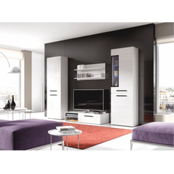 Кельн Тумба 1220, низкая, белый 1220х465х260