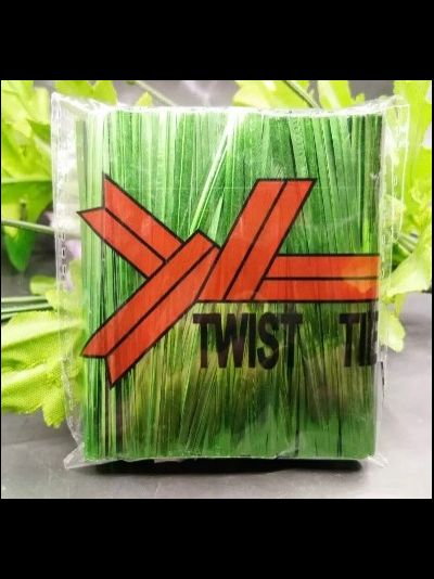 Твист лента/завязки для пакетов 8 см (800 шт), цвет микс