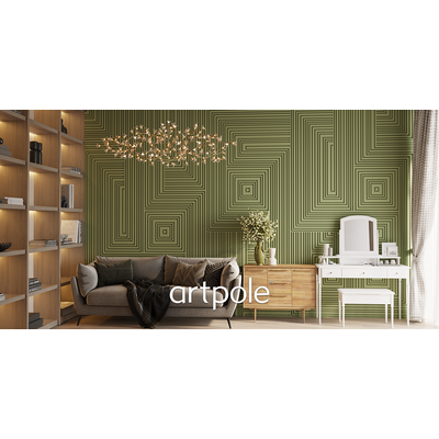 Гипсовая панель BARCODE 2 артикул M-0054-2