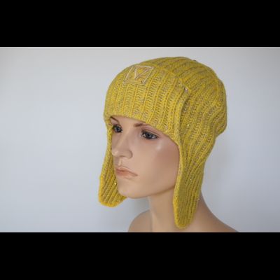Шапка ушанка Vizio 1106 UO желтая
