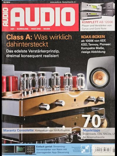 Audio Magazine March 2013, Иностранные журналы, intpressshop