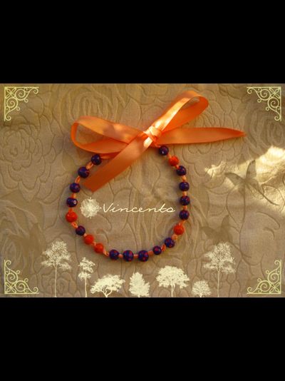 Необычный браслет &quot;Фиолетовый день&quot;