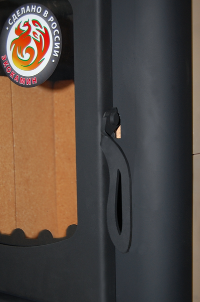 Печь-камин Бавария Эко угловая с плитой, Экокамин (Россия)