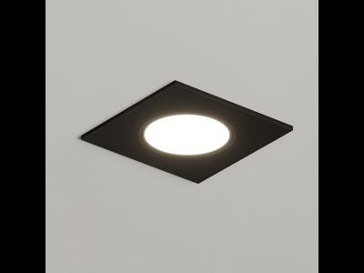 Точечный встраиваемый влагозащищенный светильник Denkirs DK3102-BK