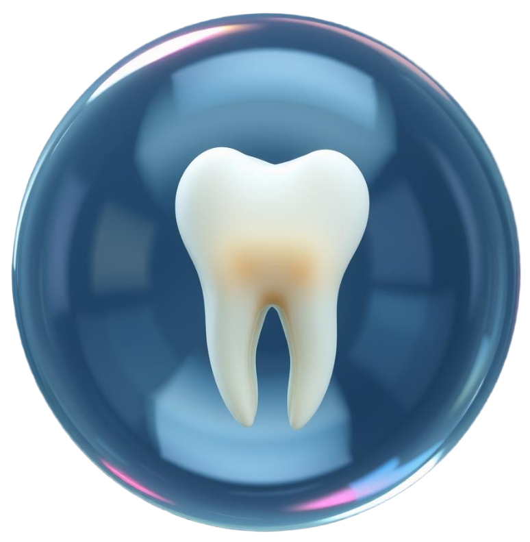 Зуб в пузыре