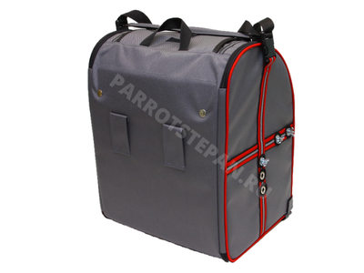 Сумка-переноска для средних и крупных попугаев без боковых окон (жако, эклектус, амазон, сенегал, конго, корелла, розелла, ожереловый)