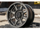 Комплект дисков R17 9,0J ET+12 6*139,7 Black Rhino Glamis Черный матовый (R696)