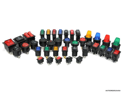 Выключатели, переключатели, тумблера