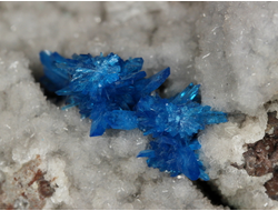 Кавансит, кристаллы на породе, Индия (67*50*35 мм, 133 г) №28640