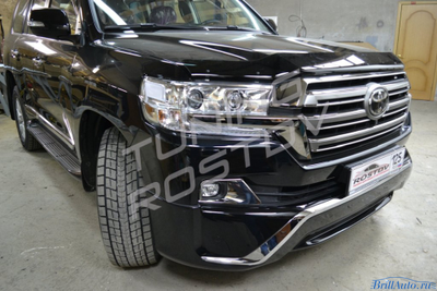 Комплект обвесов Executive Black & White Toyota Land Cruiser 200 2016+